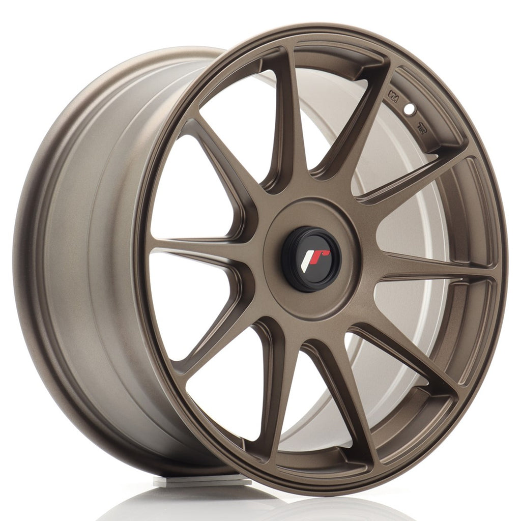 Cerchio in Lega JAPAN RACING JR11 17x8.25 ET35 con foratura su misura Matt Bronze