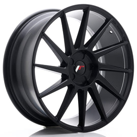 Cerchio in Lega JAPAN RACING JR22 20x8.5 ET20-40 5H con foratura su misura Matt Black