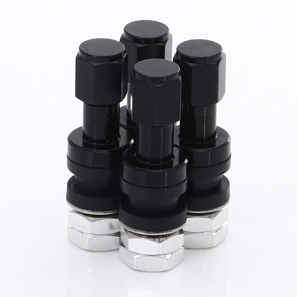 Set Valvole Aria in Alluminio Japan Racing v2 Nere