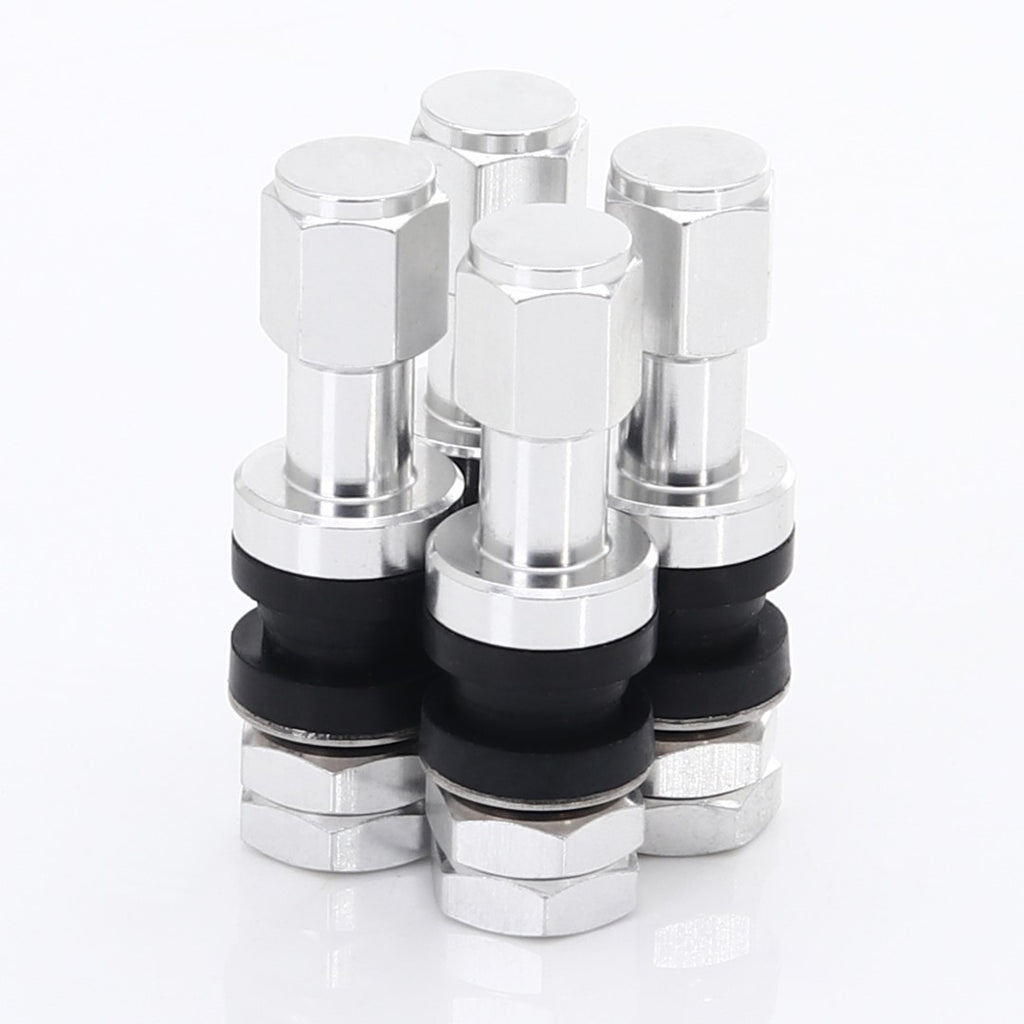 Set Valvole Aria in Alluminio Japan Racing v2 Argento
