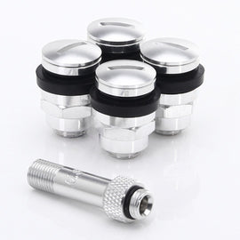 Set Valvole Aria Piatte in Alluminio Japan Racing v1 Argento - em-power.it