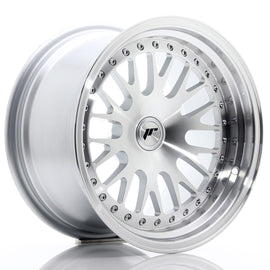 Cerchio in Lega JAPAN RACING JR10 16x9 ET10-20 con foratura su misura Silver Machined Face