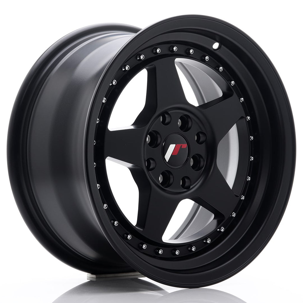 Cerchio in Lega JAPAN RACING JR6 16x8 ET30 4x100/114 Matt Black