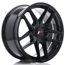 Load image into Gallery viewer, Cerchio in Lega JAPAN RACING JR25 18x8.5 ET20-40 5H con foratura su misura Gloss Black