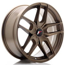 Load image into Gallery viewer, Cerchio in Lega JAPAN RACING JR25 18x8,5 ET20-40 5H con foratura su misura Bronze