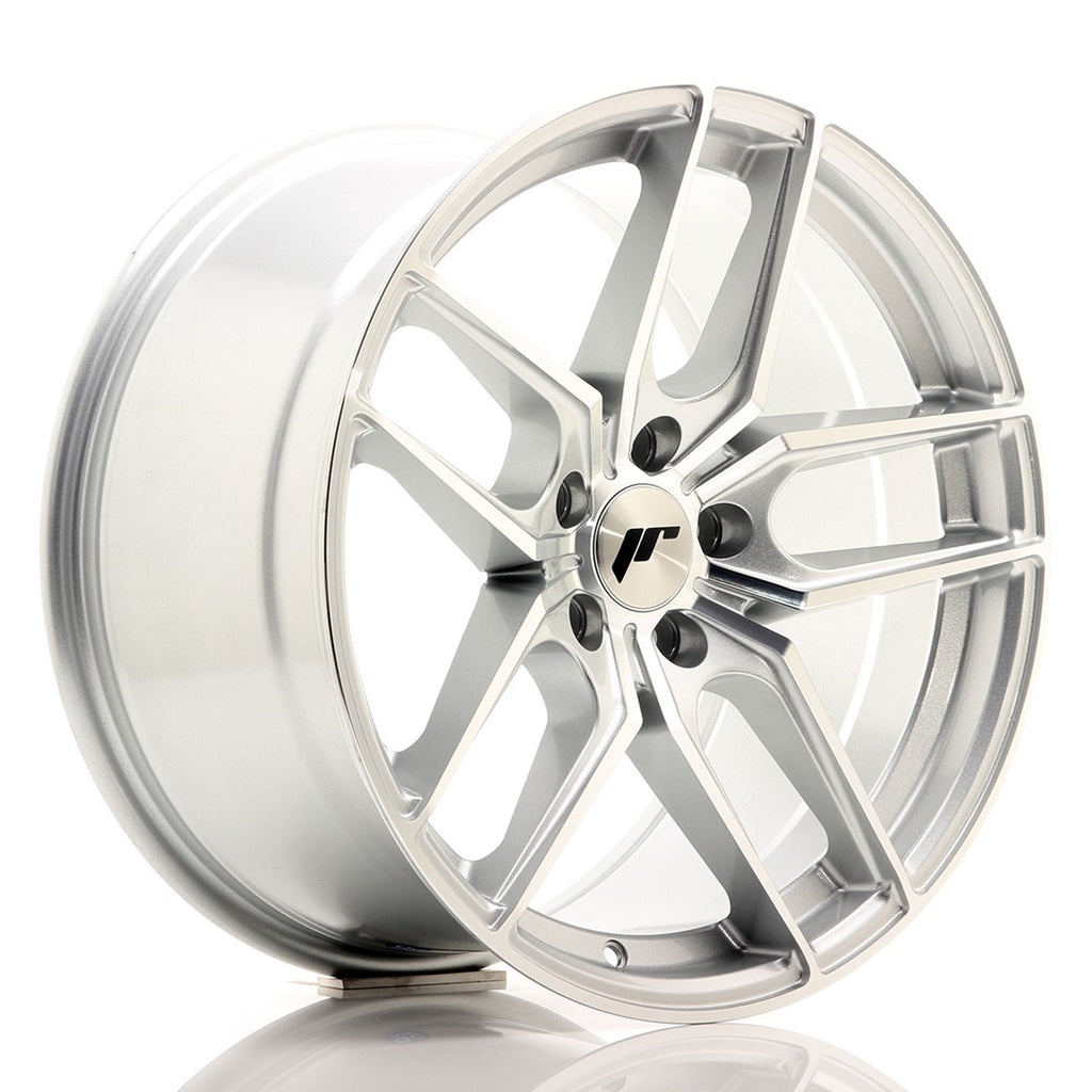 Cerchio in Lega JAPAN RACING JR25 18x9,5 ET40 5x112 Silver Machined Face
