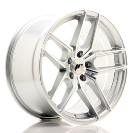 Cerchio in Lega JAPAN RACING JR25 18x9.5 ET40 5x112 Silver Machined Face