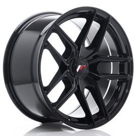 Cerchio in Lega JAPAN RACING JR25 18x9,5 ET20-40 5H con foratura su misura Gloss Black