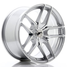 Load image into Gallery viewer, Cerchio in Lega JAPAN RACING JR25 18x9,5 ET20-40 5H con foratura su misura Silver Machined Face