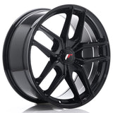 Cerchio in Lega JAPAN RACING JR25 19x8.5 ET20-40 5H con foratura su misura Gloss Black