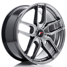 Load image into Gallery viewer, Cerchio in Lega JAPAN RACING JR25 19x8,5 ET20-40 5H con foratura su misura Hyper Black