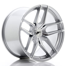Load image into Gallery viewer, Cerchio in Lega JAPAN RACING JR25 19x11 ET20-40 5H con foratura su misura Silver Machined Face