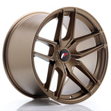 Cerchio in Lega JAPAN RACING JR25 19x11 ET20-40 5H con foratura su misura Bronze