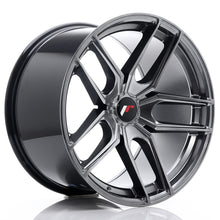 Load image into Gallery viewer, Cerchio in Lega JAPAN RACING JR25 19x11 ET20-40 5H con foratura su misura Hyper Black