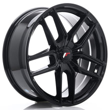 Load image into Gallery viewer, Cerchio in Lega JAPAN RACING JR25 20x8,5 ET20-40 5H con foratura su misura Gloss Black
