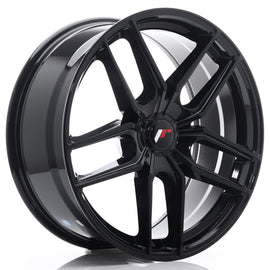 Cerchio in Lega JAPAN RACING JR25 20x8,5 ET20-40 5H con foratura su misura Gloss Black