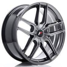 Load image into Gallery viewer, Cerchio in Lega JAPAN RACING JR25 20x8,5 ET20-40 5H con foratura su misura Hyper Black
