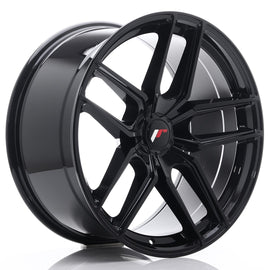 Cerchio in Lega JAPAN RACING JR25 20x10 ET20-40 5H con foratura su misura Gloss Black