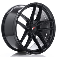 Load image into Gallery viewer, Cerchio in Lega JAPAN RACING JR25 20x10 ET20-40 5H con foratura su misura Gloss Black