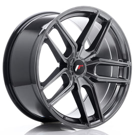 Cerchio in Lega JAPAN RACING JR25 20x10 ET20-40 5H con foratura su misura Hyper Black