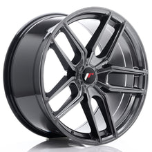 Load image into Gallery viewer, Cerchio in Lega JAPAN RACING JR25 20x10 ET20-40 5H con foratura su misura Hyper Black