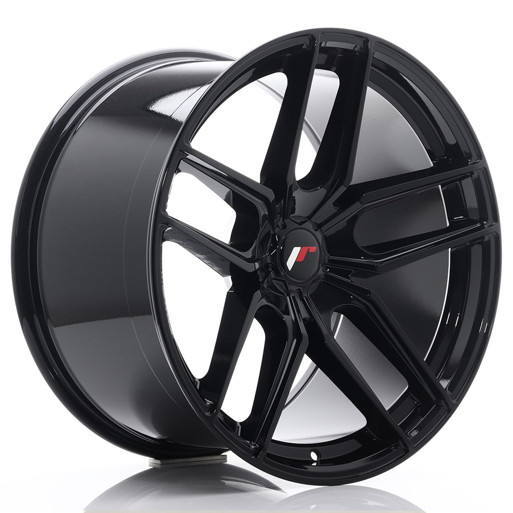 Cerchio in Lega JAPAN RACING JR25 20x11 ET20-40 5H con foratura su misura Gloss Black