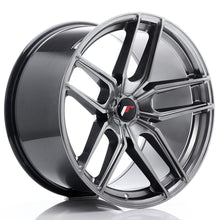 Load image into Gallery viewer, Cerchio in Lega JAPAN RACING JR25 20x11 ET20-40 5H con foratura su misura Hyper Black