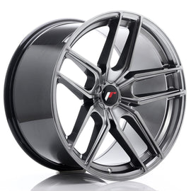 Cerchio in Lega JAPAN RACING JR25 20x11 ET20-40 5H con foratura su misura Hyper Black