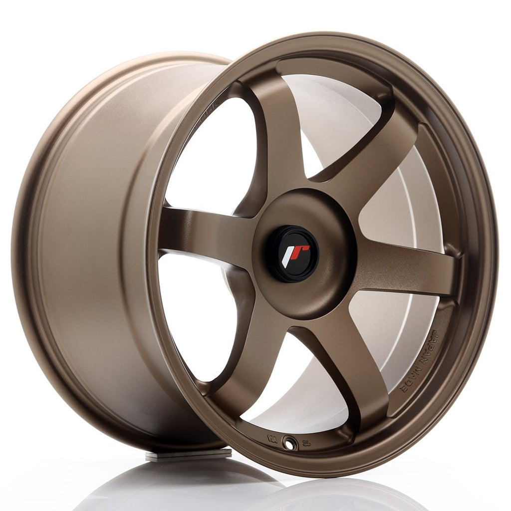 Cerchio in Lega JAPAN RACING JR3 18x10,5 ET25-30 con foratura su misura Dark Anodized Bronze