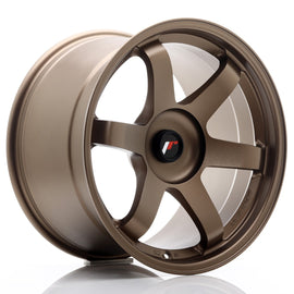 Cerchio in Lega JAPAN RACING JR3 18x10,5 ET25-30 con foratura su misura Dark Anodized Bronze