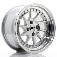 Load image into Gallery viewer, Cerchio in Lega JAPAN RACING JR26 15x8 ET15 4x100 Silver Machined Face