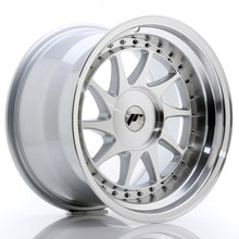 Load image into Gallery viewer, Cerchio in Lega JAPAN RACING JR26 17x10 ET0-25 con foratura su misura Silver Machined Face