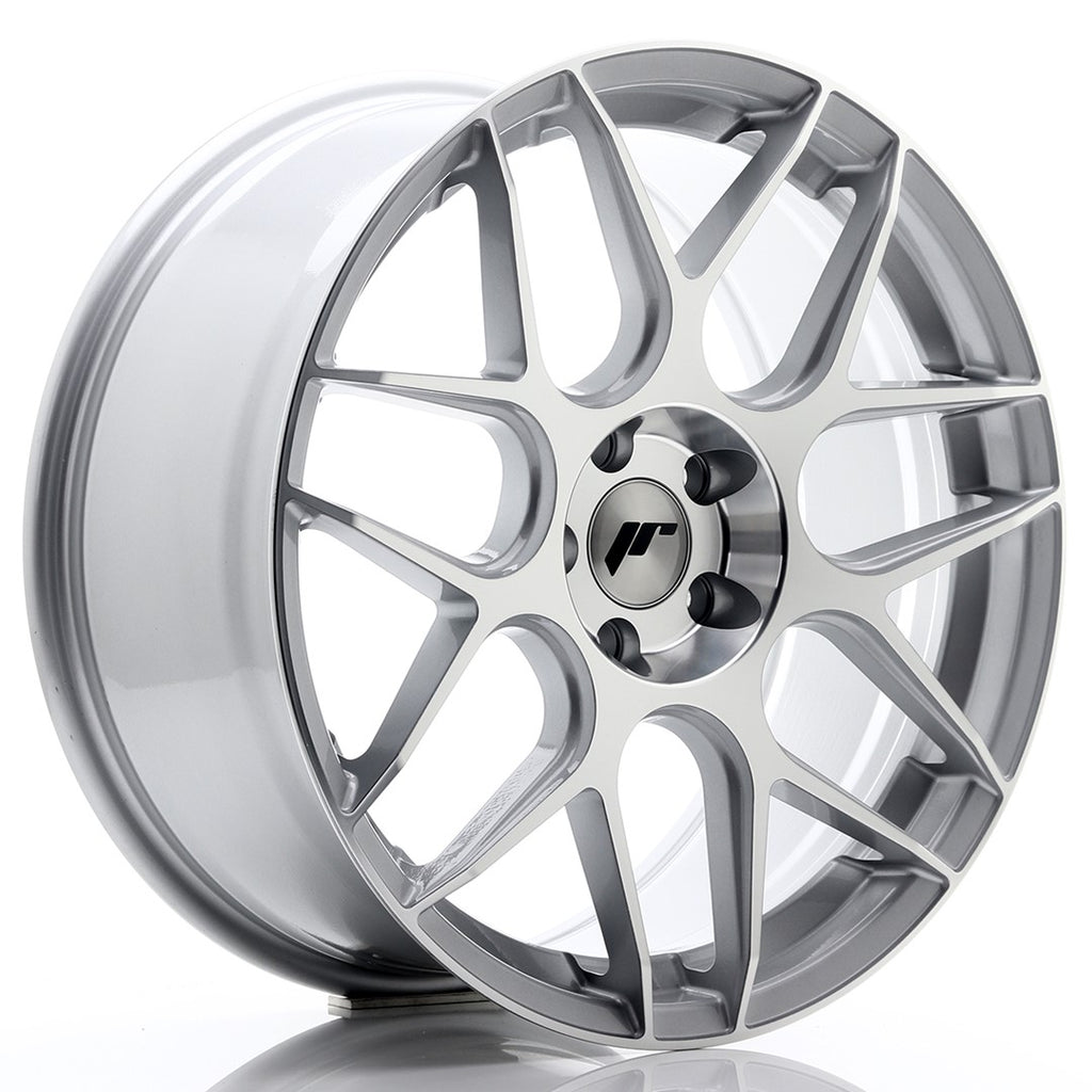 Cerchio in Lega JAPAN RACING JR18 19x8.5 ET35 5x120 Silver Machined