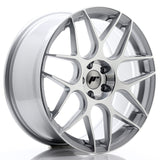 Cerchio in Lega JAPAN RACING JR18 19x8.5 ET35 5x112 Silver Machined