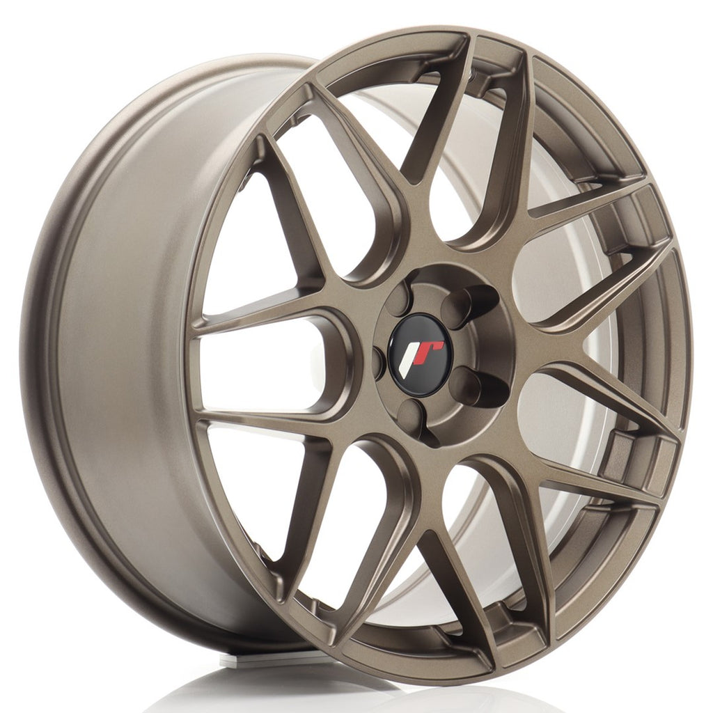 Cerchio in Lega JAPAN RACING JR18 19x8.5 ET20-42 5H con foratura su misura Bronze