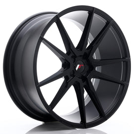 Cerchio in Lega JAPAN RACING JR21 22x10.5 ET15-52 5H con foratura su misura Matt Black