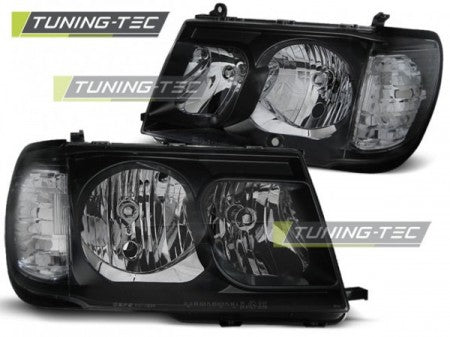 Fari Anteriori TOYOTA LAND CRUISER FJ100 98-04 BLACK