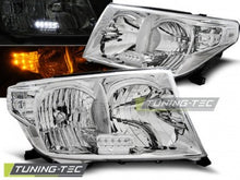 Carica l&#39;immagine nel visualizzatore di Gallery, Fari Anteriori TOYOTA LAND CRUISER FJ200 07-12 CHROME LED