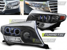 Carica l&#39;immagine nel visualizzatore di Gallery, Fari Anteriori TOYOTA LAND CRUISER FJ200 07-12 PROJEKTOR BLACK CHROM