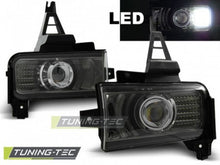 Carica l&#39;immagine nel visualizzatore di Gallery, Fari Fendinebbia TOYOTA LAND CRUISER FJ200 07-12 BLACK SMOKE LED