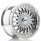 Cerchio in Lega JAPAN RACING JR9 18x9 ET20-40 con foratura su misura Chrome