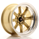 Cerchio in Lega JAPAN RACING JR19 16x9 ET-15 4x100/114 Gold