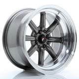 Cerchio in Lega JAPAN RACING JR19 16x9 ET-15 4x100/114 Gun Metal