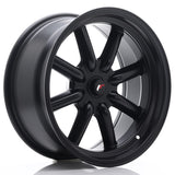 Cerchio in Lega JAPAN RACING JR19 17x8 ET-20-0 con foratura su misura Matt Black