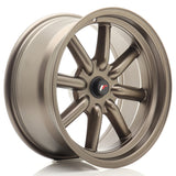 Cerchio in Lega JAPAN RACING JR19 17x8 ET-20-0 con foratura su misura Matt Bronze