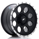 Cerchio in Lega JAPAN RACING JRX4 18x9 ET20 6x139.7 Matt Black w/Machined Lip