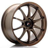 Cerchio in Lega JAPAN RACING JR5 19x8.5 ET43 5H con foratura su misura Dark Anodized Bronze