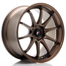 Load image into Gallery viewer, Cerchio in Lega JAPAN RACING JR5 19x9.5 ET12-36 5H con foratura su misura Dark Anodized Bronze