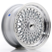 Load image into Gallery viewer, Cerchio in Lega JAPAN RACING JR9 15x7 ET20 4x100/108 Silver w/Machined Lip+Silver Rivets