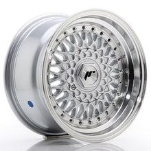 Load image into Gallery viewer, Cerchio in Lega JAPAN RACING JR9 15x8 ET20 4x100/108 Silver w/Machined Lip+Silver Rivets